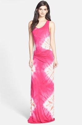 Young Fabulous & Broke Young, Fabulous & Broke 'Hamptons' Tie Dye Ruched Maxi Dress