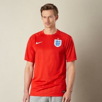 Nike Red England World Cup 2014 Away Shirt