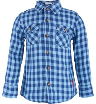 Tommy Hilfiger Navy & Blue Check Shirt