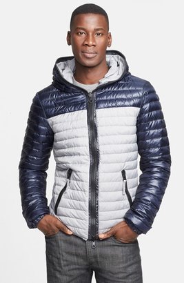 Duvetica 'Foco Erre' Reversible Hooded Quilted Down Jacket