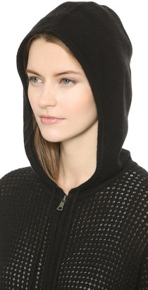 Vince Thermal Cashmere Hoodie