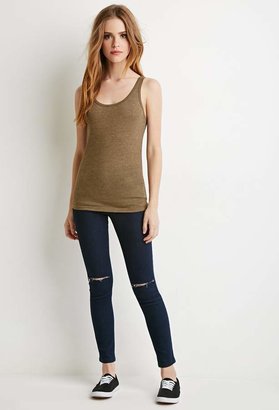 Forever 21 Heathered Tank Top