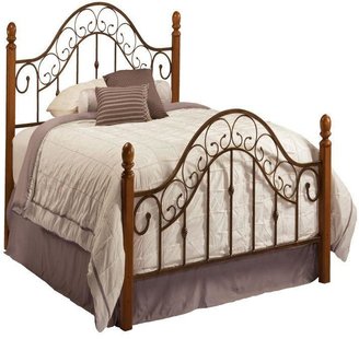 Hillsdale San Marco Brown Copper King-Size Bed