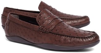 Brooks Brothers Harrys Of London® Basel Ostrich Penny Loafers