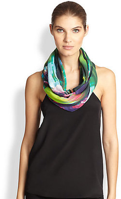 Kate Spade Abstract Print Infinity Scarf