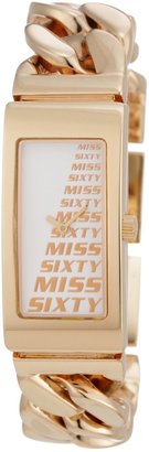 Miss Sixty SL4003 Gold Plated Stainless Steel Case Gold Plated Stainless Steel Mineral Women's Watch