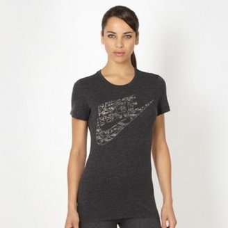 Nike dark grey exploded logo t-shirt