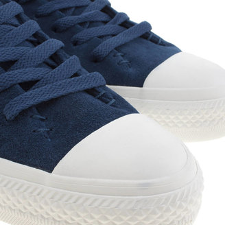 Converse Mens Navy Sawyer Ox Trainers