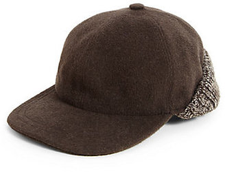 Saks Fifth Avenue Wool Blend Baseball Hat
