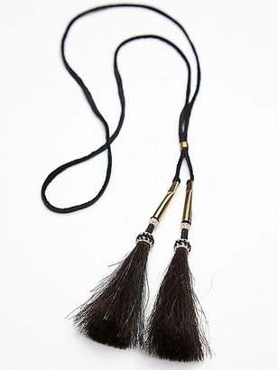 Free People Wild Horses Leather Bolo