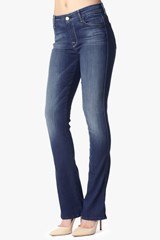 7 For All Mankind The Skinny Bootcut In Ultra Siren Blue