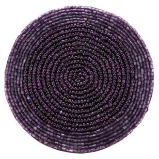 Debenhams Purple beaded placemat