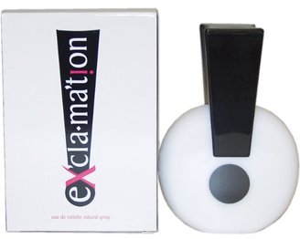 Coty Exclamation by for women Eau De Toilette Spray,1.7 Ounce