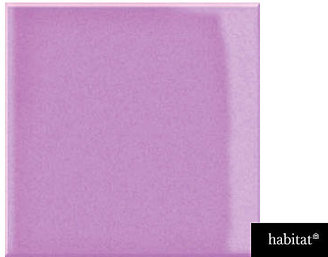 Habitat Gloss Tiles - Thistle Pink - 150 x 150mm - 44 Pack