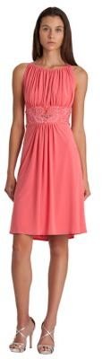 JS Boutique Ruched Jersey Fit and Flare Dress