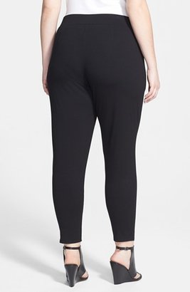 Eileen Fisher Slouchy Slim Ankle Pants (Plus Size)