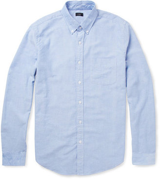 J.Crew Button-Down Collar Cotton Oxford Shirt