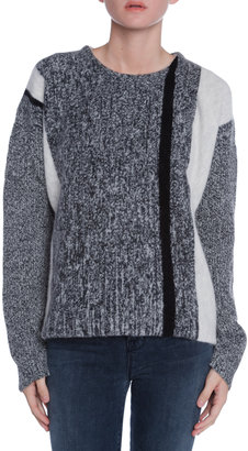Alexander Wang T BY Tweed Pullover Sweater