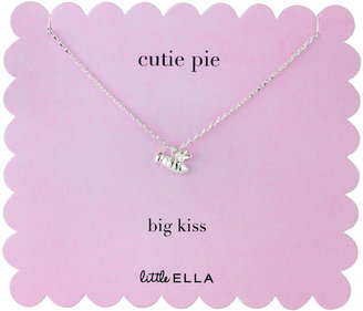 Little Ella By Estella Bartlett Cutie Pie Silver Necklace