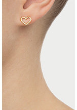 Marc by Marc Jacobs Key to My Heart Charm Earrings