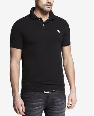 Express modern fit small lion pique polo