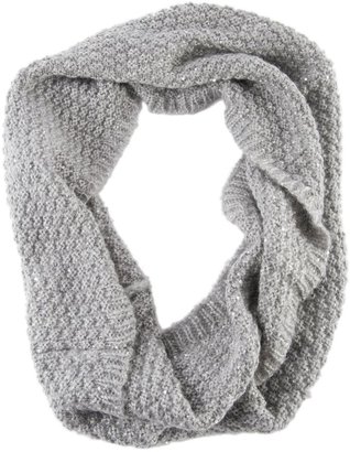 House of Fraser Chesca Grey knitted sequins snood