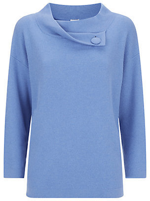 Armani Collezioni Folded Neck Cashmere Sweater
