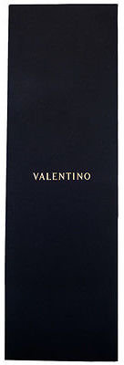 Valentino VAC85L VC830 Navy/Royal Blue Woven 100% Silk Men's Tie