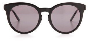 Bottega Veneta Special Fit Round Lens Sunglasses