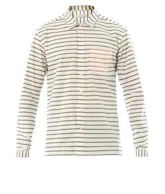 Oliver Spencer Striped cotton shirt