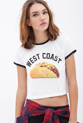 Forever 21 COLLECTION West Coast Taco Tee