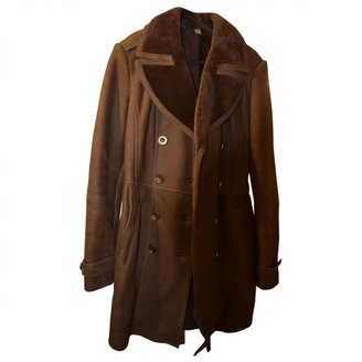 Burberry Brown Fur Coat