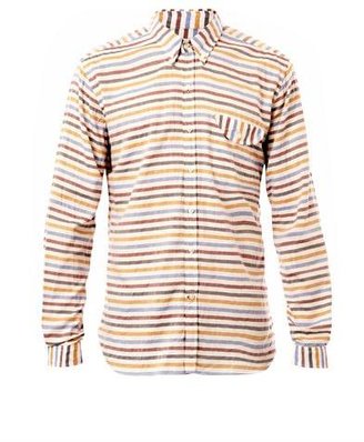 Oliver Spencer Multi-stripe cotton shirt