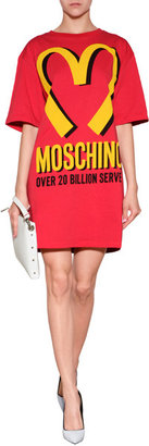 Moschino Cotton Fast Food T-Shirt Dress