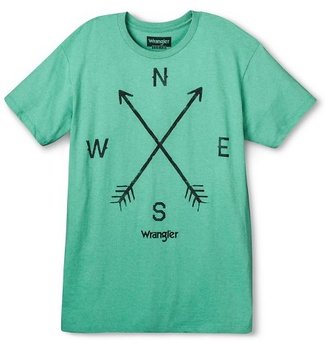 Wrangler Men's Simple Compass T-Shirt