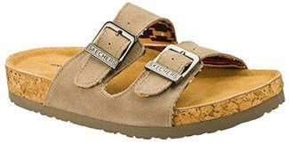 Skechers Women's Granola-Trail Mix Relaxed Fit Footbed Sandal