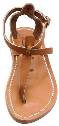 K. Jacques Buffon T-Strap Sandals