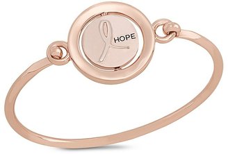 Carolee Breast Cancer Research Foundation Word Play Double Take Bangle
