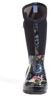 Bogs Women's 'Classic Winter Blooms' Tall Waterproof Snow Boot With Cutout Handles