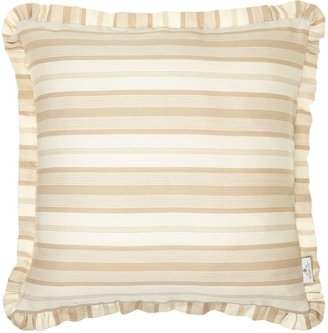 House of Fraser Shabby Chic Taupe ticking stripe cushion