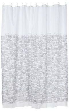 Ben de Lisi Home Designer white house shower curtain