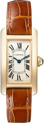 Cartier Tank Américaine 18ct yellow-gold small watch