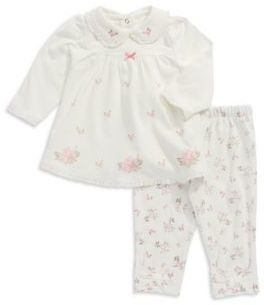 Little Me Baby Girls Two-Piece Floral Set
