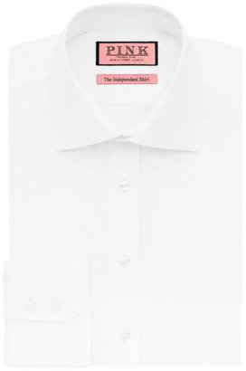 Thomas Pink Maughan Plain Slim Fit Button Cuff Shirt