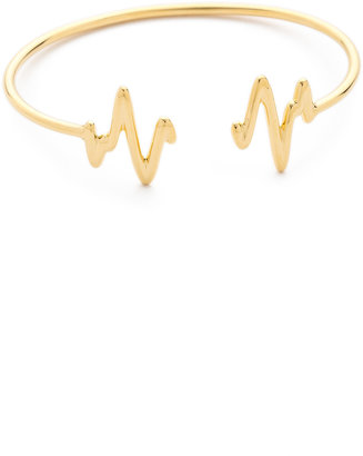 Sarah Chloe Heartbeat Bangle Bracelet
