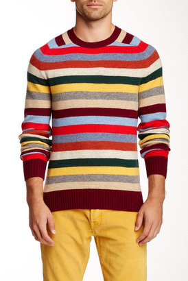 Jack Spade Brimfield Striped Wool Blend Sweater