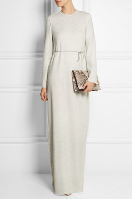 Calvin Klein Collection Wool and cashmere-blend maxi dress