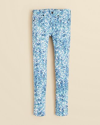 Joe's Jeans Girls' Aqua Paint Floral Printed Jeggings - Sizes 7-14