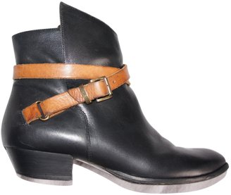 Maje Leather Boots