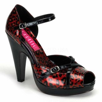 Bordello Women's Cheetah-06G Platform Sandal
